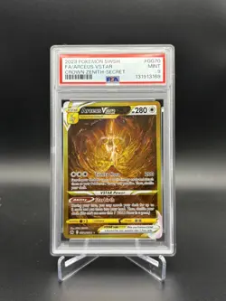 2023 Pokemon Crown Zenith Full Art/Arceus VSTAR #GG70 PSA 9 - Image 1