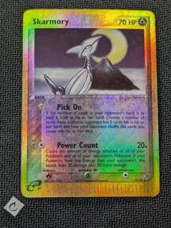 Skarmory 21/97 - ex Dragon Reverse Holo Rare Pokemon TCG MP - Image 1