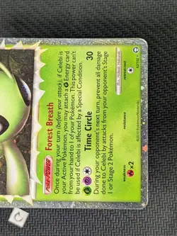 Celebi (Prime) 92/102 - Triumphant Ultra Rare Holo Pokemon TCG MP - Image 5