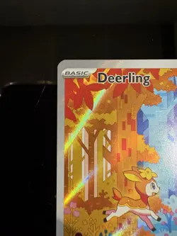 Pokemon TCG: Deerling 165/162 & Sawsbuck 166/162 Illustration Rare, NM+ - Image 4