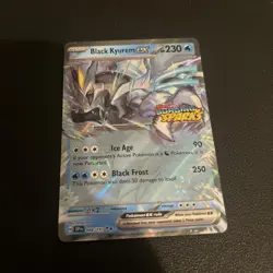 Pokemon TCG JUMBO Black Kyurem EX 048/191 - Surging Sparks STAMPED PROMO | NM - Image 1