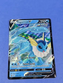 Vaporeon V - SWSH150 - Promo Holo Sword & Shield Promos - Pokemon - LP - Image 1