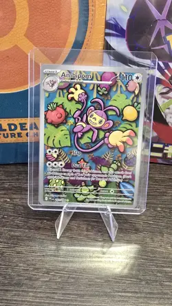 Ambipom 107/094 - Pokemon TCG ME02 Phantasmal Flames - Pack to Toploader NM - Image 1