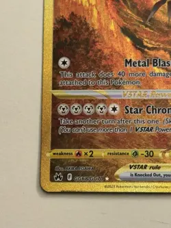 Pokemon Origin Forme Dialga VSTAR GG68/GG70 Crown Zenith: Galarian Gallery Holo - Image 3
