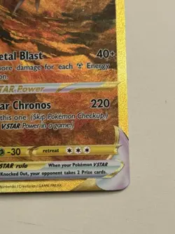 Pokemon Origin Forme Dialga VSTAR GG68/GG70 Crown Zenith: Galarian Gallery Holo - Image 4