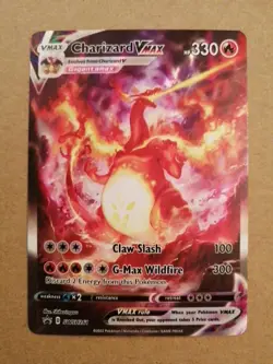 2019 POKEMON SWSH BLACK STAR PROMO CHARIZARD UPC #SWSH261 CHARIZARD VMAX - Image 1