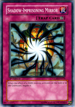 Shadow-Imprisoning Mirror GLAS-EN070 Common 1st Edition LP Yugioh - Image 1