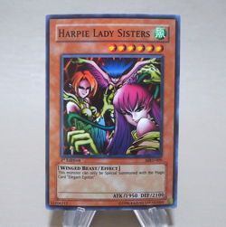 Yu-Gi-Oh Harpie Lady Sisters MRD-009 Super Rare 1st Edition Asian English k767 - Image 1