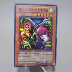 Yu-Gi-Oh Harpie Lady Sisters MRD-009 Super Rare 1st Edition Asian English k767 - Image 2