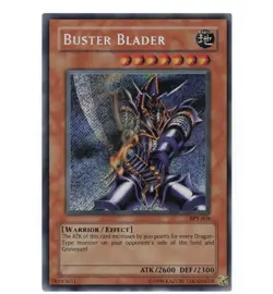 Yugioh Buster Blader BPT-008 Secret Rare NM - Image 1