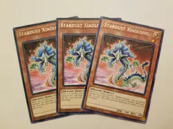 x3 Stardust Xiaolong - KICO-EN033 - 1st Edition - Yugioh - Image 1
