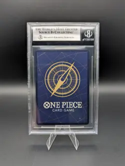 One Piece TCG Boa Hancock SR AA OP07-051 Seven Warlords of The Sea Binder BGS 9 - Image 2