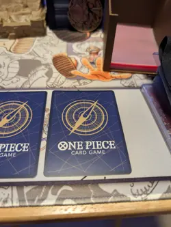 One Piece TCG 4x Card Lot: 2x Nami ST29-008+2x Nico Robin ST29-009 Star Parallel - Image 4