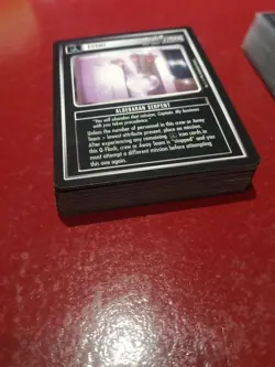 Star Trek CCG 1E Q Continuum Near Complete Set 108/121 Cards NM - Image 2