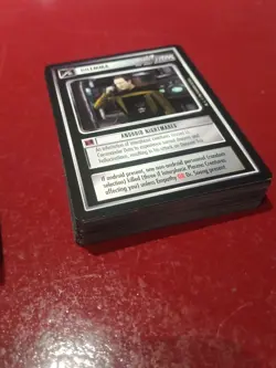 Star Trek CCG 1E Q Continuum Near Complete Set 108/121 Cards NM - Image 4