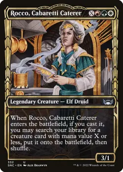 Rocco, Cabaretti Caterer | #332 | SNC | MTG | Foil | LP - Image 1