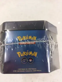 Pokemon GO Pikachu Tin – Factory Sealed 2022 TCG Collector’s Item w/ Promo Card - Image 2