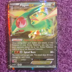 Pokemon Flygon EX XY61 XY Promo Holo 170 HP Spiral Buzz Voice of the Sands - Image 1