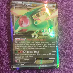 Pokemon Flygon EX XY61 XY Promo Holo 170 HP Spiral Buzz Voice of the Sands - Image 2