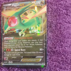 Pokemon Flygon EX XY61 XY Promo Holo 170 HP Spiral Buzz Voice of the Sands - Image 3