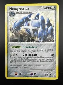 Metagross 7/147 Pokemon Supreme Victors Cracked Ice Holo Promo MP - Image 3
