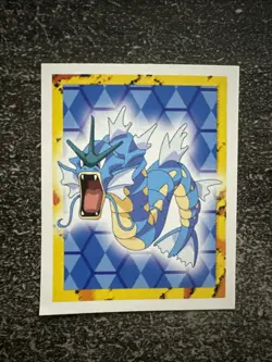 CARTE POKEMON STICKER MERLIN TOPPS 1999 - #130 GYARADOS / LEVIATOR - Image 1