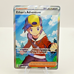 Pokemon TCG Ethan's Adventure PACK FRESH 221/182 Destined Rivals - Image 1
