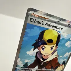 Pokemon TCG Ethan's Adventure PACK FRESH 221/182 Destined Rivals - Image 2