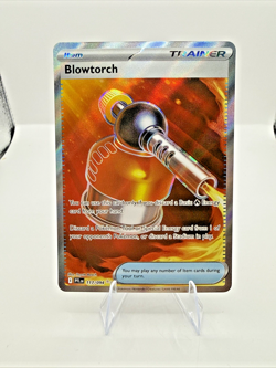 2025 Pokemon Phantasmal Flames Blowtorch Full Art 117/094 PACK FRESH - Image 1