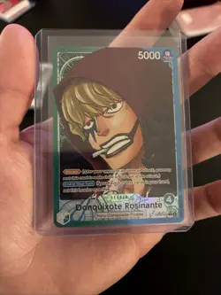 One Piece CCG Donquixote Rosinante Alt Art OP05-022 Awakening of the New Era - Image 2