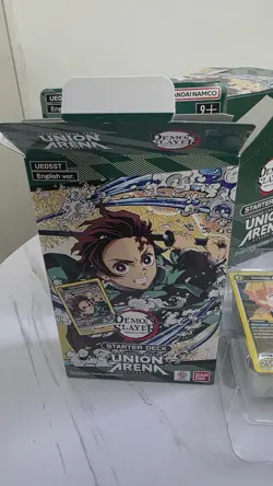 Opened Demon Slayer Union Arena Starter Deck + Box UE05ST Pack Fresh No AltArt - Image 2