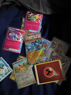 Pokemon Card Holo Rare Lot Rare (50Cards) EX Holo Reverse Holo - Image 1