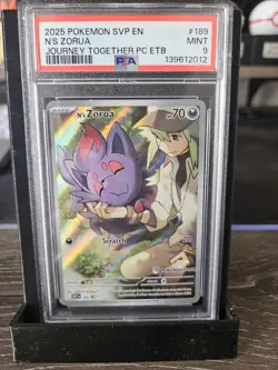 N's Zorua - 189 (Pokemon Center Exclusive) 189 Sv: Scarlet & Violet Promo Cards - Image 1