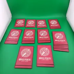 One Piece Trading Card Lot of 22 Leader Cards Mixed Sets - Image 2