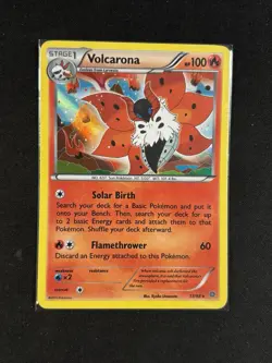 Pokemon - Volcarona 17/98 XY Ancient Origins Holo Rare - NM - Image 1