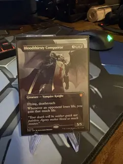 Bloodthirsty Conqueror (Borderless) Foundations Regular - Image 1