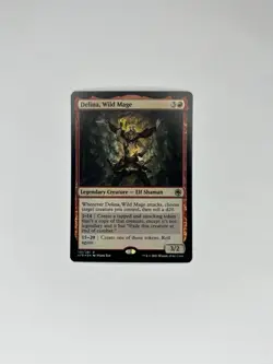 🎲 Delina, Wild Mage #138 | Foil | AFR | NM | MTG Legendary Red EDH Elf 🎲 - Image 1