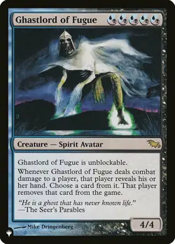 1 x Ghastlord of Fugue - Mystery Booster / The List - NM-Mint - MTG - Image 1