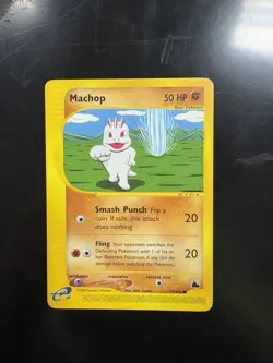 Pokemon Skyridge Machop 74/144 Common /NM - Image 1