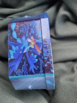 Pokemon TCG Quaquaval ex tin 2023 new sealed 4 pack Booster plus holo - Image 2