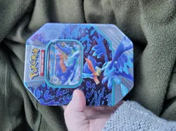Pokemon TCG Quaquaval ex tin 2023 new sealed 4 pack Booster plus holo - Image 4