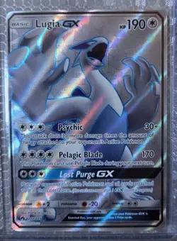 Lugia GX 207/214 Full Art Pokemon TCG Lost Thunder - Image 1