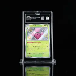Jumpluff Baby Shiny 098/091 Paldean Fates - Pokemon TCG - TAG GEM MT 10 - Image 1