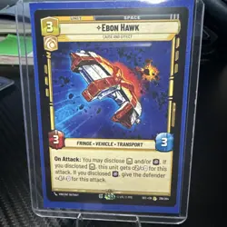 Star Wars Unlimited Ebon Hawk - Cause And Effect SWU SEC - Image 1