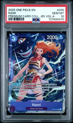 Nami Promo OP09-070 PSA 10 Premium Card Collection Best Selection Vol. 4 - Image 1