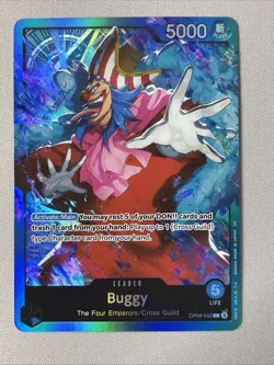 One Piece - ST25 - Buggy OP09-042 - Alt Art - Leader - EN (1 Card) - Image 2