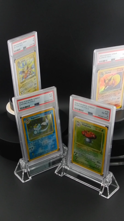 1999 POKEMON JUNGLE FLAREON/JOLTEON/VAPOREAN/VILEPLUME HOLO PSA GRADED CARDS! - Image 2