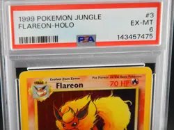 1999 POKEMON JUNGLE FLAREON/JOLTEON/VAPOREAN/VILEPLUME HOLO PSA GRADED CARDS! - Image 4