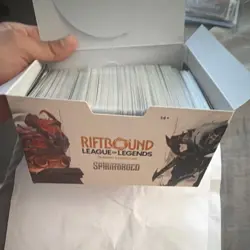 Riftbound League of Legends Spiritforged Trading Card Game Lot - Image 1