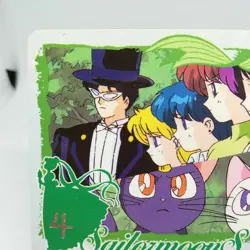 Sailor Moon Mars Mercury Jupiter Tuxedo Mask 238 Sailor Moon Card NAKAYOSHI - Image 2